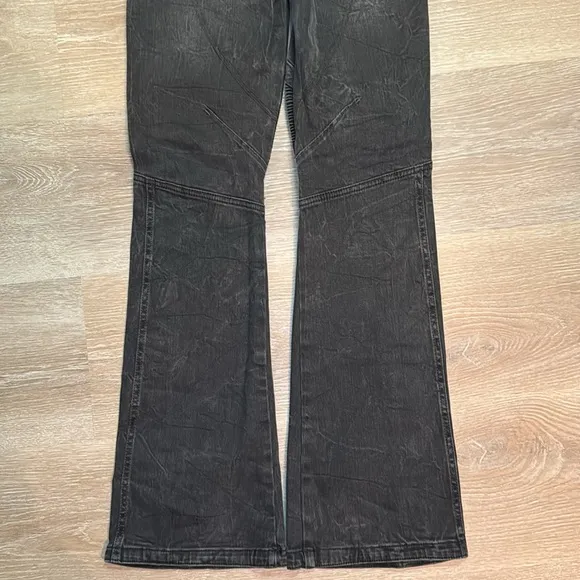 We The Free Vector Moto Mid Rise Flare Jeans - size 24