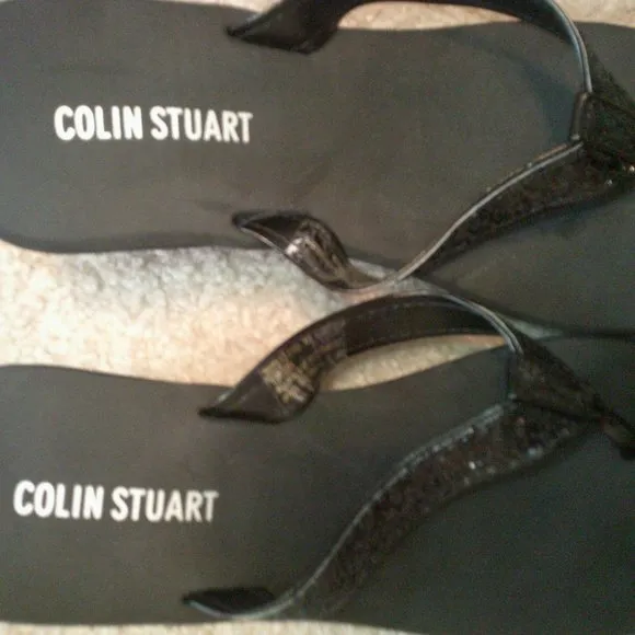 Wedge Platform Flip Flops: Vintage Victoria's Secret - Collin Stuart.  NEW