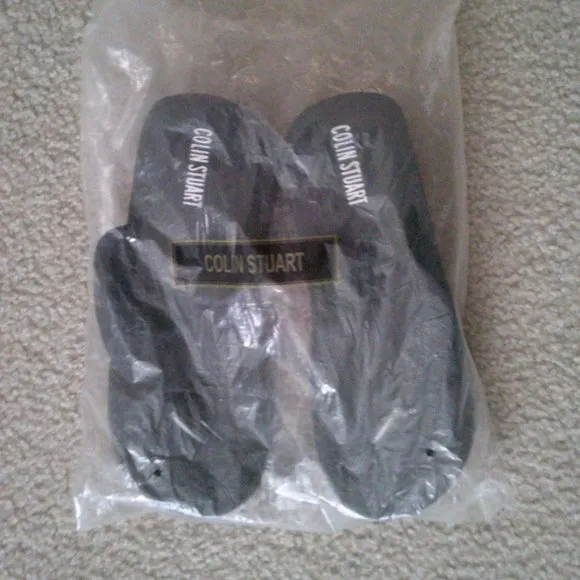 Wedge Platform Flip Flops: Vintage Victoria's Secret - Collin Stuart.  NEW
