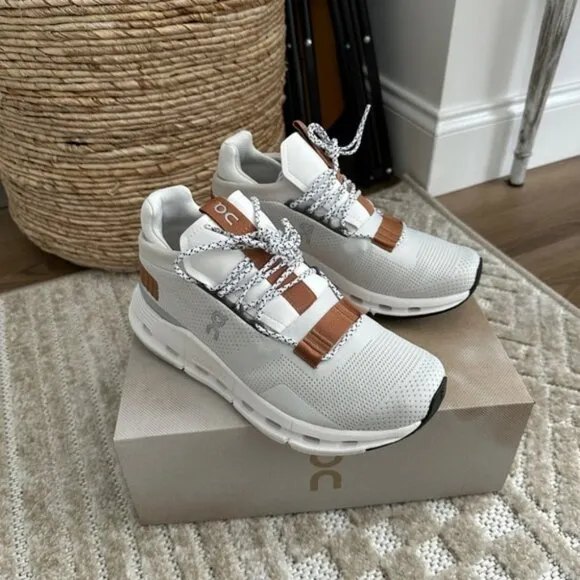 White &amp; Pearl On Cloud Cloudnova Lightweight Sneakers Women Brand New