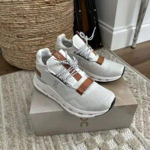 White &amp; Pearl On Cloud Cloudnova Lightweight Sneakers Women Brand New