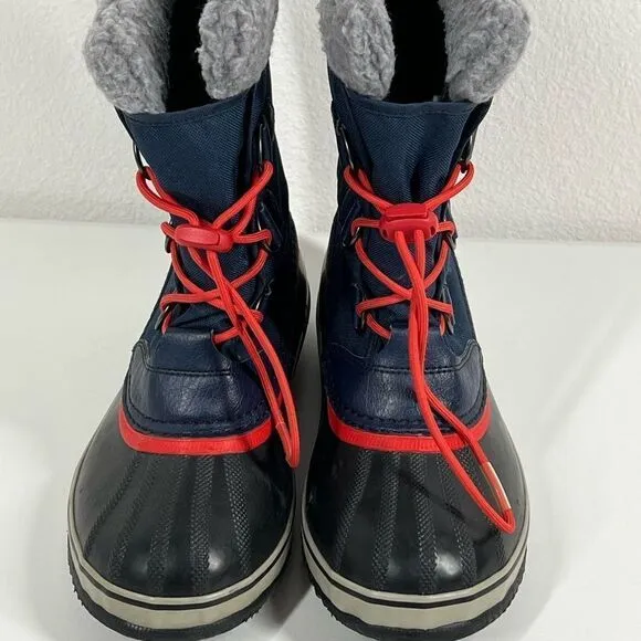 Winter boots Sorel size 6 Waterproof Blue Red
