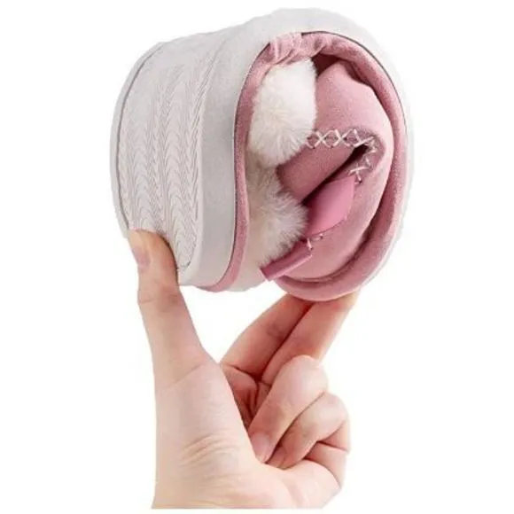 Women Home Comfy Fluffy Slippers