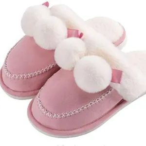 Women Home Comfy Fluffy Slippers