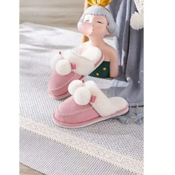 Women Home Comfy Fluffy Slippers