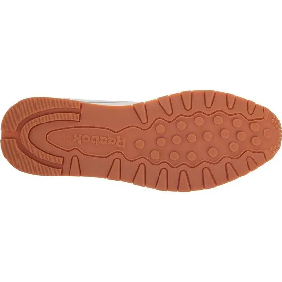 Women Leather White Unisex-Adult Classic Rubber sole Sneaker