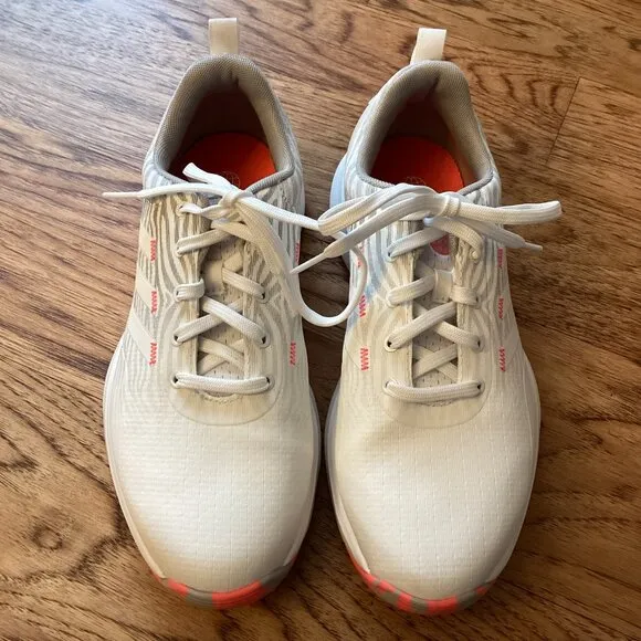 Women's adidas S2G Spikeless Golf Shoes Sneaker 7.5 WHITE/GREY SPORTY ATHLETIC
