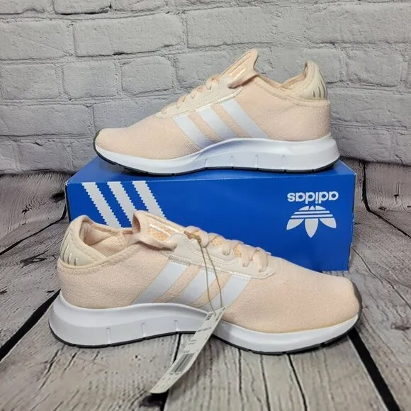 Womens adidas Swift Run Athletic Shoe- Pastel Pink