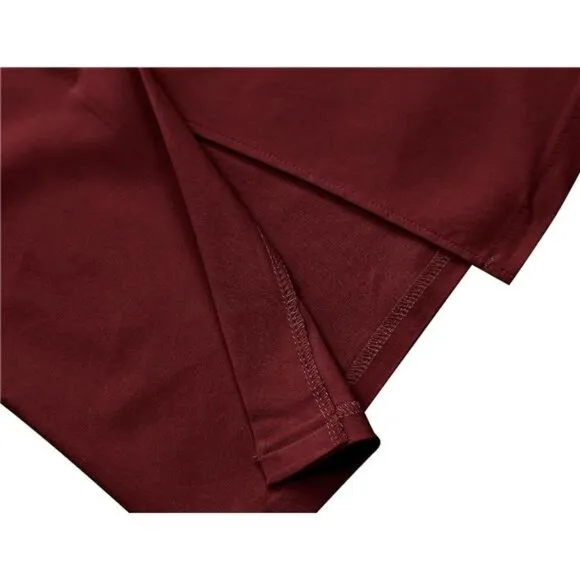 Women's Classic Vintage Sweetheart Tea Dress Merlot