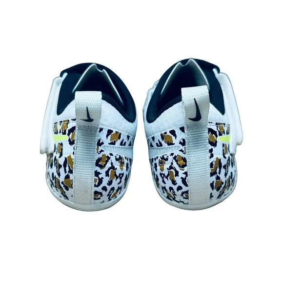 🚲Women's Cycling Shoes 6.5 Nike SuperRep Cycle Spinning White Leopard CJ0775-17