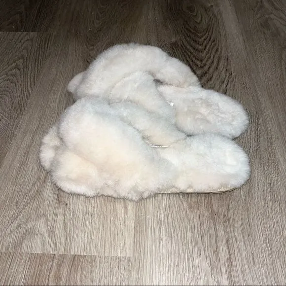 Women's EMU Australia Cream Sheepskin Mayberry Slippers