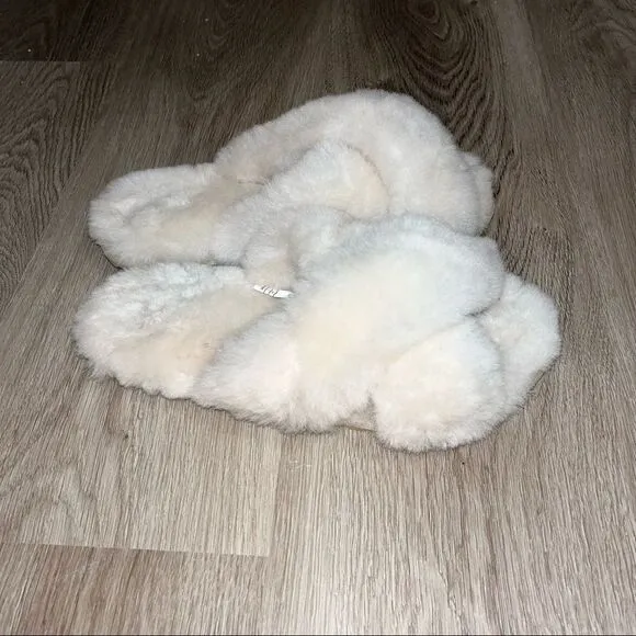 Women's EMU Australia Cream Sheepskin Mayberry Slippers