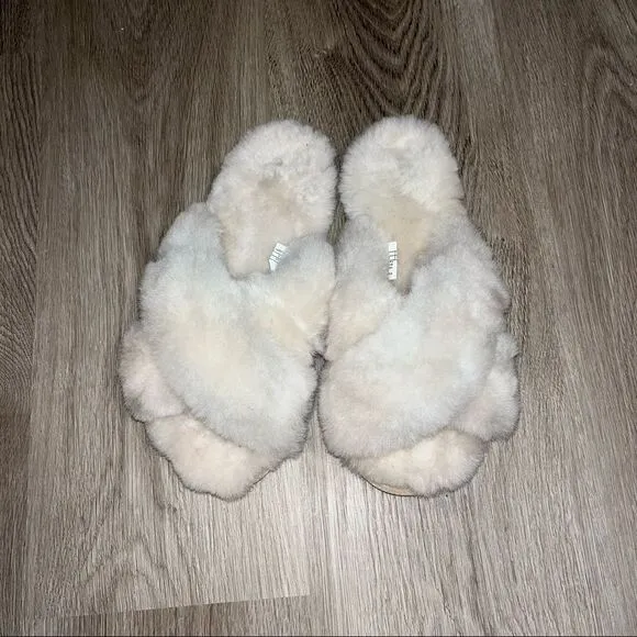 Women's EMU Australia Cream Sheepskin Mayberry Slippers