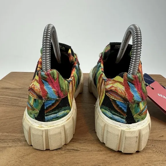 Womens Farm Rio Banana Platform Multicolor Canvas Casual Sneakers Shoes Size 5 M