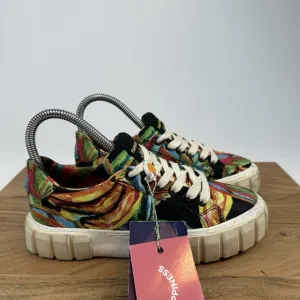 Womens Farm Rio Banana Platform Multicolor Canvas Casual Sneakers Shoes Size 5 M