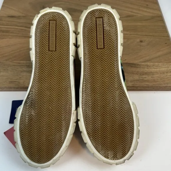 Womens Farm Rio Banana Platform Multicolor Canvas Casual Sneakers Shoes Size 5 M