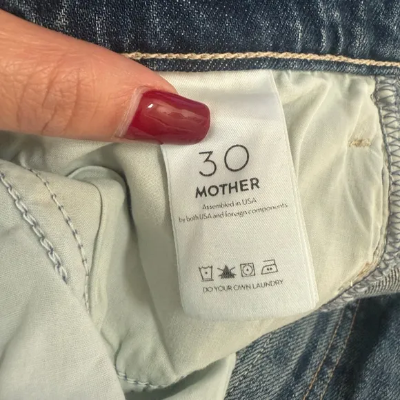 Women's Mother Blue Denim Jeans