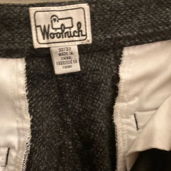 Woolrich Gray Dress Pants Modern Fit