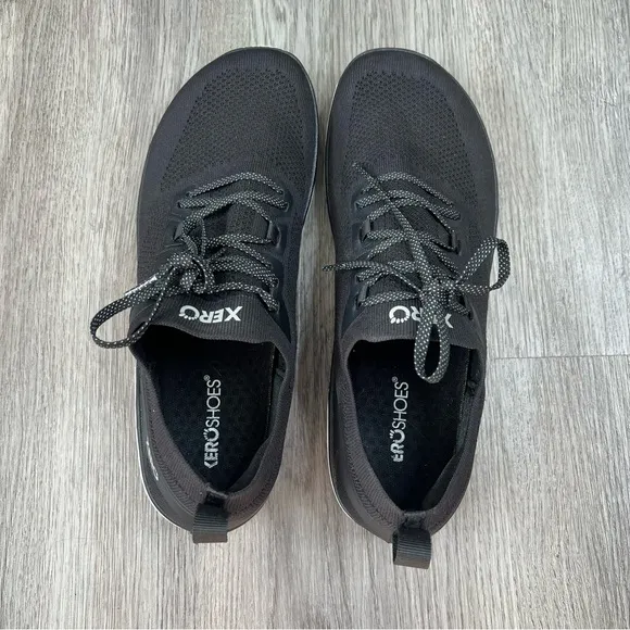 Xero Shoes Nexus Knit Running Shoes Lightweight Barefoot Black Men’s Size 10