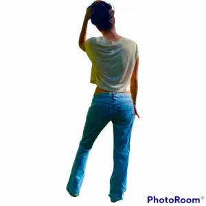 Y2K VINTAGE A&amp;F BOHO LOW RISE BLUE JEANS BOYFRIEND PARISIAN SEXY ⭐️⭐️⭐️⭐⭐️