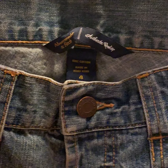Y2K VINTAGE A&amp;F BOHO LOW RISE BLUE JEANS BOYFRIEND PARISIAN SEXY ⭐️⭐️⭐️⭐⭐️