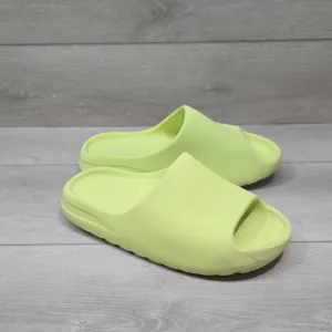 Yeezy Adidas Mens Lime Green Slide Sandals Shoes Sz 8 Slide