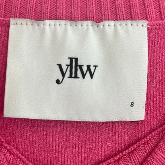 YLLW Coco Belted Mini Dress in Classic Pink S