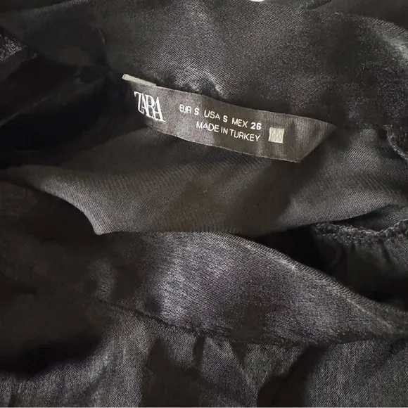 Zara Black Mini Dress Classic