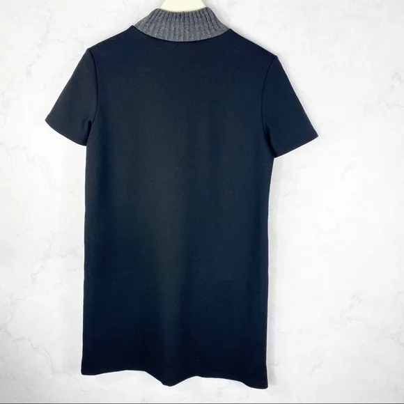 [Zara] Classic Black Turtleneck Dress