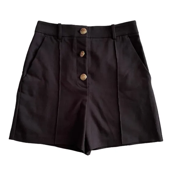 Zara High Waist Classic Dress Short NWT