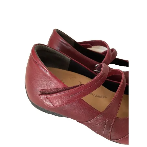 Ziera Shoes Xray Pinot Women’s Leather Mary Janes size 38/7.5 Comfort Australia