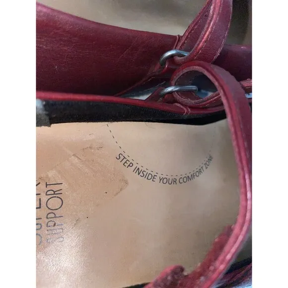 Ziera Shoes Xray Pinot Women’s Leather Mary Janes size 38/7.5 Comfort Australia