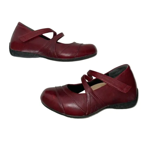 Ziera Shoes Xray Pinot Women’s Leather Mary Janes size 38/7.5 Comfort Australia