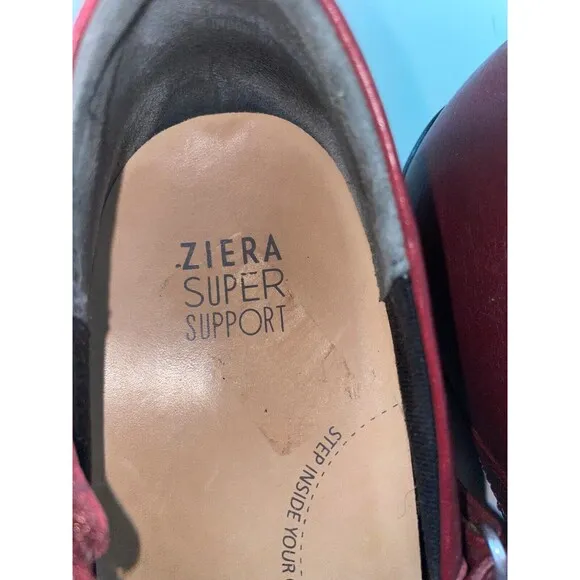 Ziera Shoes Xray Pinot Women’s Leather Mary Janes size 38/7.5 Comfort Australia
